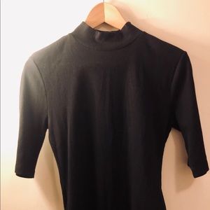 3/4 Sleeve Ribbed Bodysuit